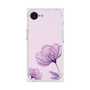 プレミアムスクエアケース［ Natural Flower - Purple ］