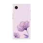 プレミアムスクエアケース［ Natural Flower - Purple ］