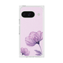 プレミアムスクエアケース［ Natural Flower - Purple ］