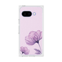 プレミアムスクエアケース［ Natural Flower - Purple ］