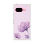 プレミアムスクエアケース［ Natural Flower - Purple ］