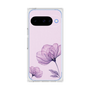 プレミアムスクエアケース［ Natural Flower - Purple ］