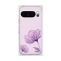プレミアムスクエアケース［ Natural Flower - Purple ］