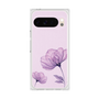 プレミアムスクエアケース［ Natural Flower - Purple ］