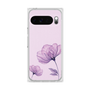 プレミアムスクエアケース［ Natural Flower - Purple ］