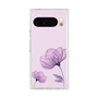 プレミアムスクエアケース［ Natural Flower - Purple ］