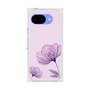 プレミアムスクエアケース［ Natural Flower - Purple ］
