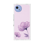 プレミアムスクエアケース［ Natural Flower - Purple ］