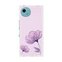 プレミアムスクエアケース［ Natural Flower - Purple ］