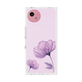 プレミアムスクエアケース［ Natural Flower - Purple ］