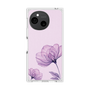 プレミアムスクエアケース［ Natural Flower - Purple ］