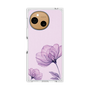 プレミアムスクエアケース［ Natural Flower - Purple ］