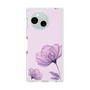 プレミアムスクエアケース［ Natural Flower - Purple ］