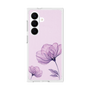 プレミアムスクエアケース［ Natural Flower - Purple ］