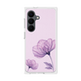プレミアムスクエアケース［ Natural Flower - Purple ］