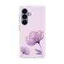 プレミアムスクエアケース［ Natural Flower - Purple ］