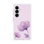 プレミアムスクエアケース［ Natural Flower - Purple ］