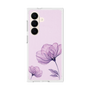 プレミアムスクエアケース［ Natural Flower - Purple ］