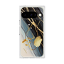 プレミアムスクエアケース［ Marble Nuance Painting Black ］