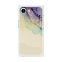 プレミアムスクエアケース［ Marble Purple ］