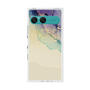 プレミアムスクエアケース［ Marble Purple ］