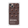 プレミアムスクエアケース［ BROWN-Chocolate ］