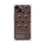 プレミアムスクエアケース［ BROWN-Chocolate ］