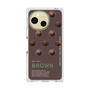 プレミアムスクエアケース［ BROWN-Chocolate ］