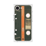 プレミアムスクエアケース［ RETORO CASSETTE TAPE - Opacity Black ］