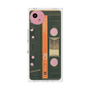 プレミアムスクエアケース［ RETORO CASSETTE TAPE - Opacity Black ］
