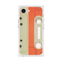 プレミアムスクエアケース［ RETORO CASSETTE TAPE - Opacity White ］