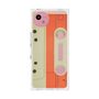 プレミアムスクエアケース［ RETORO CASSETTE TAPE - Opacity White ］