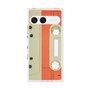 プレミアムスクエアケース［ RETORO CASSETTE TAPE - Opacity White ］