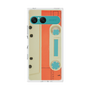 プレミアムスクエアケース［ RETORO CASSETTE TAPE - Opacity White ］