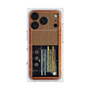 プレミアムスクエアケース［ RETORO RADIO - Brown ］