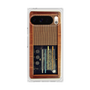 プレミアムスクエアケース［ RETORO RADIO - Brown ］