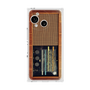 プレミアムスクエアケース［ RETORO RADIO - Brown ］