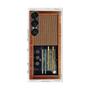 プレミアムスクエアケース［ RETORO RADIO - Brown ］