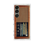 プレミアムスクエアケース［ RETORO RADIO - Brown ］