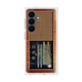 プレミアムスクエアケース［ RETORO RADIO - Brown ］