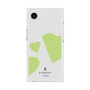 プレミアムスクエアケース［ LANVIN en Bleu Hearts Green - ランバン ハート グリーン ］