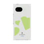 プレミアムスクエアケース［ LANVIN en Bleu Hearts Green - ランバン ハート グリーン ］