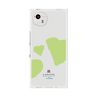 プレミアムスクエアケース［ LANVIN en Bleu Hearts Green - ランバン ハート グリーン ］