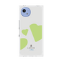 プレミアムスクエアケース［ LANVIN en Bleu Hearts Green - ランバン ハート グリーン ］