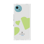 プレミアムスクエアケース［ LANVIN en Bleu Hearts Green - ランバン ハート グリーン ］