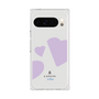 プレミアムスクエアケース［ LANVIN en Bleu Hearts Purple - ランバン ハート パープル ］