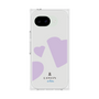 プレミアムスクエアケース［ LANVIN en Bleu Hearts Purple - ランバン ハート パープル ］