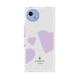 プレミアムスクエアケース［ LANVIN en Bleu Hearts Purple - ランバン ハート パープル ］