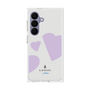 プレミアムスクエアケース［ LANVIN en Bleu Hearts Purple - ランバン ハート パープル ］