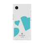 プレミアムスクエアケース［ LANVIN en Bleu Hearts Blue - ランバン ハート ブルー ］